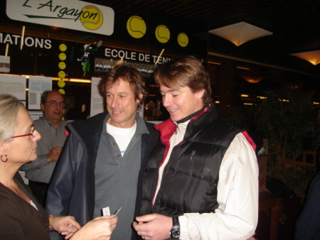 Brigitte,Alain Leempoel et Georges Grün